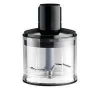Braun MQS 230 BK Chopper Attachment with EasyClick Plus System - Accessories for Braun MultiQuick 7 and 9 Hand Blender, BPA-Free, Capacity 500 ml, Black