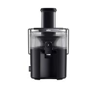 Braun MultiJuice 5 - Cold Press Juicer with ColdXtract Technology, Fresh Juice in 15 Seconds, 75 mm Feed Tube, 1.5L Pulp Container, One-Touch Anti-Drip System, Stainless Steel Filter, Black (SJ5000)