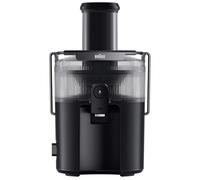 Braun MultiJuice 5 - Cold Press Juicer 800W 800ml Jug Black | Electric Juicer, ColdXtract Technology, 75mm Feed Chute, 2 Speeds, 1.5L Pulp Container, Anti-Drip System SJ5001