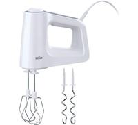 Braun MultiMix 3 Hand Mixer With 5 Speeds + Turbo Mode 500W - White