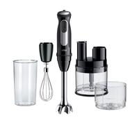 Braun MultiQuick 5 Pro Hand Blender, 1000W, Mini Food Processor, Whisk, Beaker, PowerBell Plus, Black, MQ55755M
