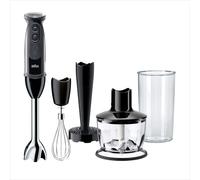 Braun Multiquick 5 Pro, Hand Blender, Beaker, Chopper, Whisk & Masher, Black, MQ5237BK
