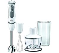 Braun MultiQuick 5 Vario MQ5035 Hand Blender, Sauce Mixer, BPA-Free Plastic Beaker - White/Grey