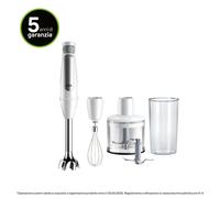 Braun MultiQuick 7 MQ7035IWH 0.6 L Immersion blender 1000 W Stainless steel, White