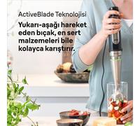 Braun MultiQuick 7 MQ7045 Hand Blender Mixer ActiveBlade System EasyClick P