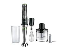 Braun MultiQuick 9 Hand Blender, Hand Mixer, XL Food Processor, Active PowerDrive Technology, 500 ml Chopper, BPA-Free 600 ml Beaker with Lid, 1200W, 220-240 V, 50-60 Hz, MQ 9135XI, Black