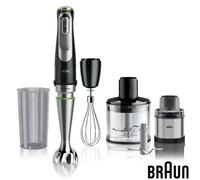 Braun Multiquick 9 Hand Blender Mq9138Xi, 1200W Active Powerdrive, Activeblade, 5 Attachments, Smartspeed, Easyclick