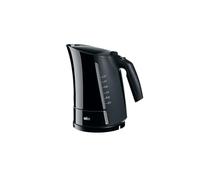 Braun Multiquik 3 WK300|kettle with automatic shutdown | pressure cooking system|1.7 liters | removable lime filter |2200 watts | energy class A|black|220-240v|50-60hz|360° rotating base [energy class A]