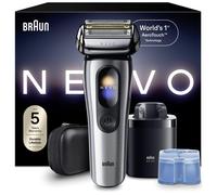 BRAUN NEVO15000C Electric Wet & Dry Foil Shaver - Silver, Silver/Grey