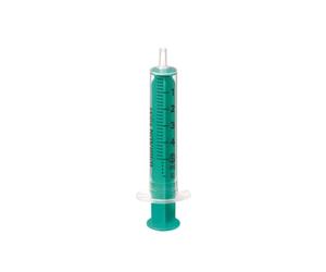 Braun Petzold 4606051V Inject Disposable Syringe with Green Piston Rod Dispenser Box 5 ml (Pack of 100)