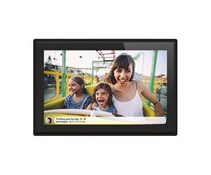 Braun Phototechnik 21257 DigiFrame 1019 WiFi Digital Photo Frame 25.7 cm 10.1 Inch 1280 x 800 Pi Black