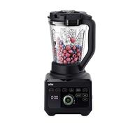 Braun PowerBlend 9 JB9040BK, Jug Blender with Unique Triangular Tritan Jug, 10 Speed + Pulse Function, PrecisionEdge Blade, Clean Program, 1600W, Black
