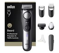 Braun - Professional Beard Trimmer 9, BT 9520 for Men with 7 Hairdressing Tools, Performance and Lifetime Sharp ProBlade Blade, 180 Minutes Battery Life, with Discoloration, 52