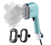 Braun QuickStyle 3 - Compact & Lightweight Handheld Garment Steamer, Fast Heat-Up, 20 g/min Steam Output, 70 ml Removable Water Tank, Heat-Resistant Travel Pouch, Green (GS3013GR)
