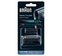 Braun Series 1 Electric Shaver Replacement Foil and Cutter, Maintain Peak Performance, Compatible With Cruzer & Series 1 Shavers, 10B/20B, Black