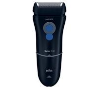 Braun Series 1 Electric Shaving Razor, Ideal for First Shave, Effective and Comfortable, Gift Idea, 130 s-1 Blue Night