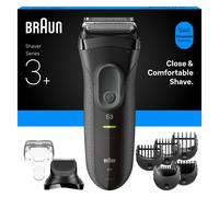 BRAUN Series 3 BRA3000BT Wet & Dry Shaver - Black, Silver/Grey