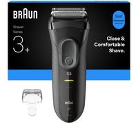 BRAUN Series 3 3000s Electric Shaver - Grey, Black