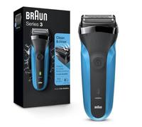 Braun Series 3 310s Mens Electric Foil Shaver / Rechargeable Electric Razor, Wet & Dry, Blue