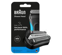 Braun Series 3+ Electric Shaver ORIGINAL Replacement Head, Get Back 100% Shaving Performance, Compatible with Series 3+ and Series 3 ProSkin Shavers, Made in Germany, 32B