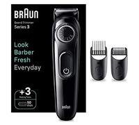 Braun BT3410 Beard Trimmer, Beard Trimmer/Trimmer/Hair Trimmer, Men's Hair Trimmer with Ultra Sharp Blade, 40 Length Settings, with 50 Minutes Wireless Running Time,