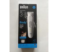 BRAUN Series 3 BRABG3500 Wet & Dry Body Groomer - Grey, Silver/Grey