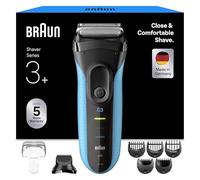 Braun Series 3+ Electric Foil Shaver for Men, Wet & Dry, 3010BT