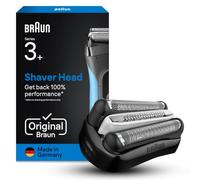 Braun Series 3+ Electric Shaver ORIGINAL Replacement Head, Get Back 100% Shaving Performance, Compatible with Series 3+ and Series 3 ProSkin Shavers, Made in Germany, 32B