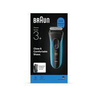 BRAUN Series 3 3040s Electric Wet & Dry Foil Shaver - Black, Black