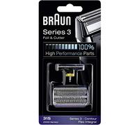 Braun Series 3 Electric Shaver Replacement Foil Cartridge, Compatible With Braun Series 3 Contour and 5000 Series Flex XP Shavers Only, 31S, Silver