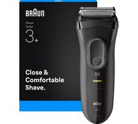 Braun Series 3+ 3000S Electric Shaver, Dry - Grey