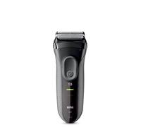 Braun Series 3 ProSkin Electric Shaver For Men With Precision Trimmer, Rechargeable and Cordless, 100% Waterproof, UK 2 Pin Plug, 3000s, Black Razor