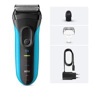 Braun Series 3 Mens Shaver - Blue, Blue