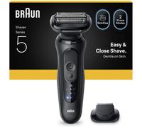 BRAUN Series 5 52-N1200s Electric Shaver - Black, Black