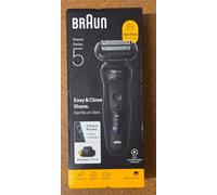 Braun Series 5 Electric Shaver, Up to 50 min, +1 Attachment, 52-N1200S, Black, Black