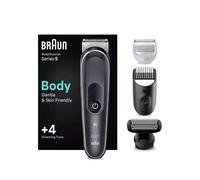 Braun Body Groomer Series 5 5370, Body Groomer For Men, Gentle Full-Body Manscaping