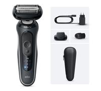 Braun Series 6 Electric Shaver, Up to 60 min, Wet & Dry Razor for Men with Precision Trimmer Attachment, Cordless, 100% Waterproof, 62-G1200SI, Grey