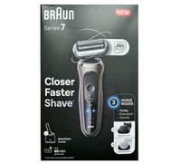 Braun Series 7 72-C7650cc Foil shaver Trimmer Black, Brown