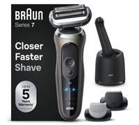 Braun Series 7 72-C7650cc Foil shaver Trimmer Black, Brown