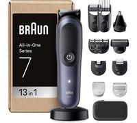 Braun All-in-One Series 7, 13in1 Grooming Kit, ProBlade, AutoSense, AIO7560, Grey