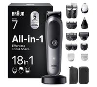 Braun Series 7 AllinOne Trimmer, 18Piece, Grey, AIO7585