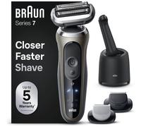 Braun Series 7 72-C7650cc Foil shaver Trimmer Black, Brown