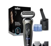 Braun Series 7 72-C7650cc Foil shaver Trimmer Black, Brown