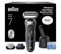 Braun Series 7 72-C7650cc Foil shaver Trimmer Black, Brown
