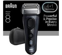Braun Series 8 Electric Shaver, SensoAdapt for any Beard Density, Wet & Dry Razor for Men, 8603S, Grey