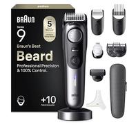 Braun Series 9 Beard Trimmer for Men, Chrome - BT9545
