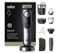 BRAUN Series 9 BT9560 Beard Trimmer - Chrome, Silver/Grey