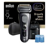 Braun Series 9 PRO+ Electric Shaver, Pro SensoAdapt, SmartCare Center, 9667CC, Silver, Silver