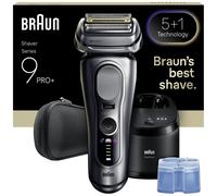Braun Series 9 PRO+ Electric Shaver, Pro SensoAdapt, SmartCare Center, 9667CC, Silver, Silver