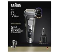 Braun Series 9 PRO+ Electric Shaver, Pro SensoAdapt, SmartCare Center, 9675CC, Graphite